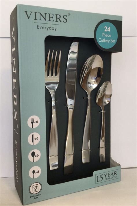 Viners Twist Piece Cutlery Set Artofit