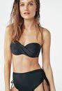Twist Front High Waisted Bikini In Black Get Great Deals At JustFab