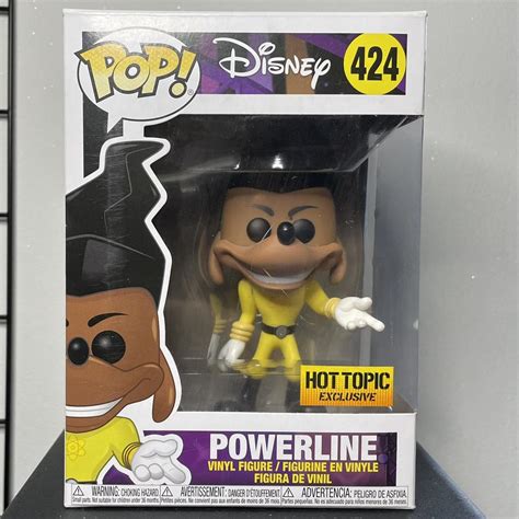 Funko Pop Disney Powerline Hot Topic Exclusive Depop
