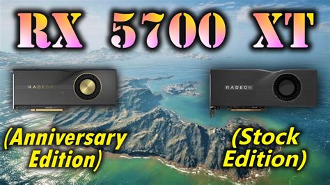 RX 5700 XT Anniversary Edition Vs Stock Edition 1440p 4K Gameplay