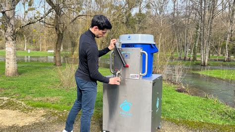 Vid O Cette Machine Con Ue Par Un Poitevin Rend L Eau Potable En