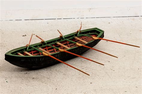 Inuit Umiak Open Sealskin Boat 26 Inch Model – The Antique And Artisan ...