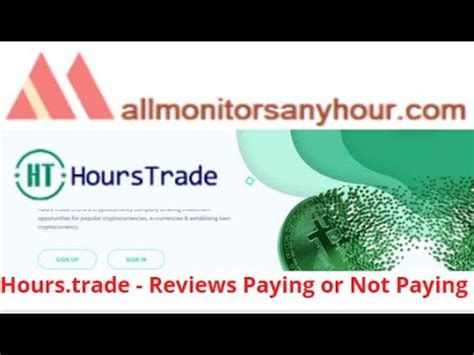 Hours Trade Reviews Paying Or Not Paying HYIP Daily Update All