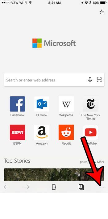 How To Open A Private Browsing Tab In Microsoft Edge On An Iphone Solve Your Tech