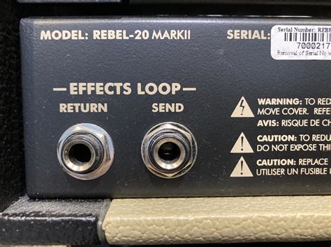 Rebel 20 Egnater Rebel 20 Audiofanzine