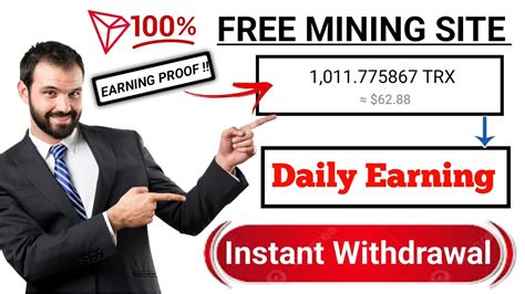 Mining Free TRX EARN DAILY Without Investment How To Earn Free