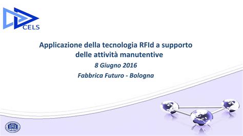 PDF Applicazione Della Tecnologia RFId A Supporto Delle RFId