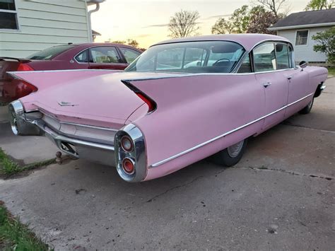 1960 cadillac series 62 sedan pink lead sled lowrider elvis presley ...