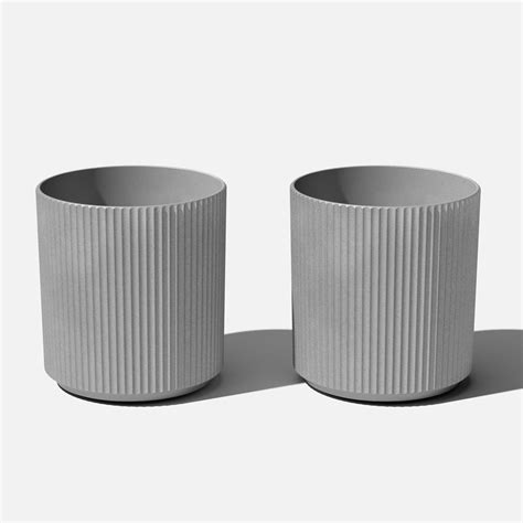 Veradek Mason Series Demi 20 Planter Grey