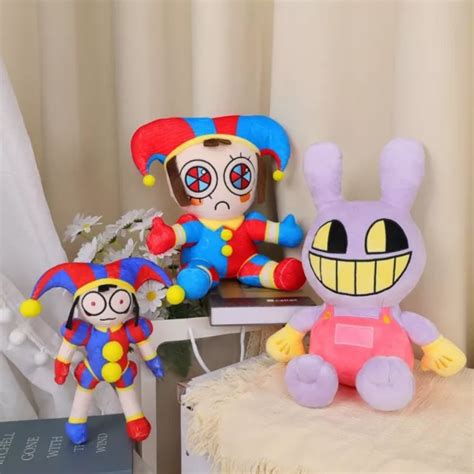 2023 Amazing Digital Circus Pomni Jax Ragatha Stuffed Plush Doll Toys Xmas Ts 3048