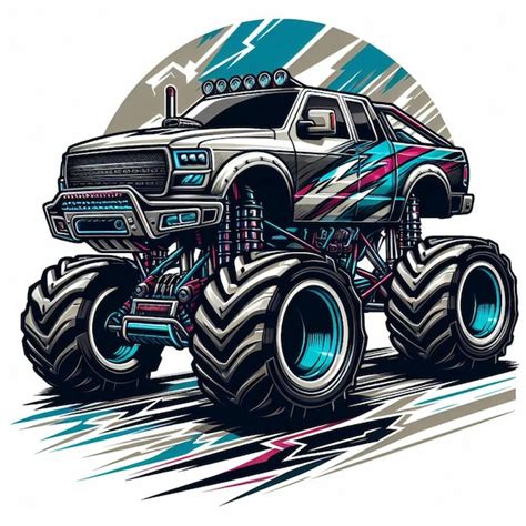 Premium Photo Monster Truck Design