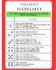 Holiday Dice Icebreaker Activity For Classroom Or Team Building Tpt