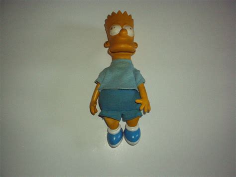 Vintage 1990 Bart Simpson 11 Plush And Plastic Toy By Dan Dee And Matt Groening Action Figures