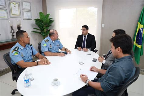 Novo Comandante Da Polícia Militar Visita Presidente Da Alese Assembleia Legislativa De Sergipe