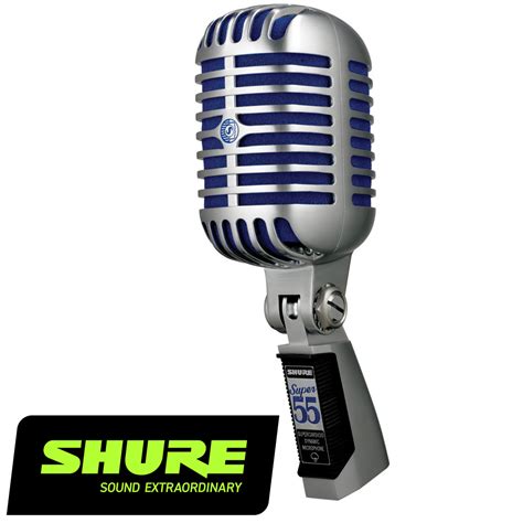 Shure Super 55 Deluxe Buddy Holly Microphone Sound Division