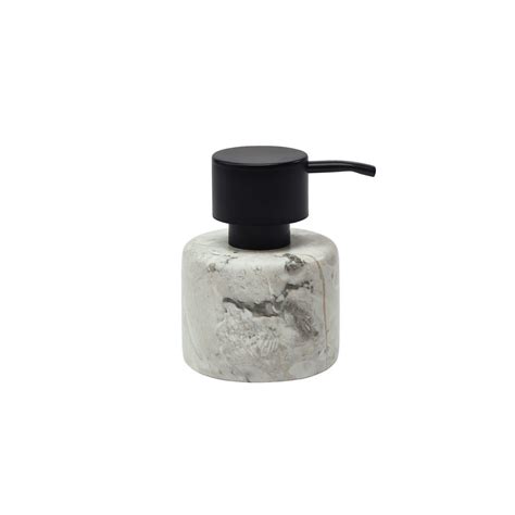 Aquanova Nero Soap Dispenser Ml Natural Stone Color Gray Bath