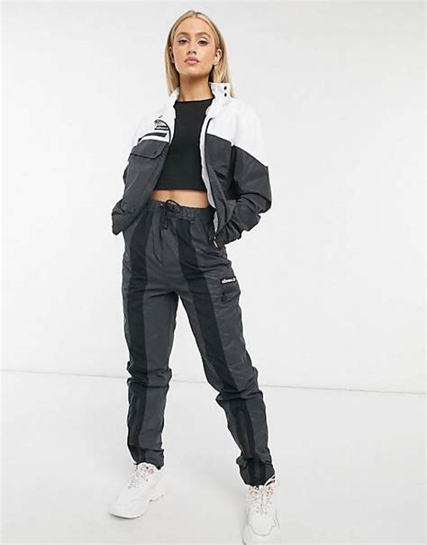 Ellesse Utility Tracksuit Black Asos