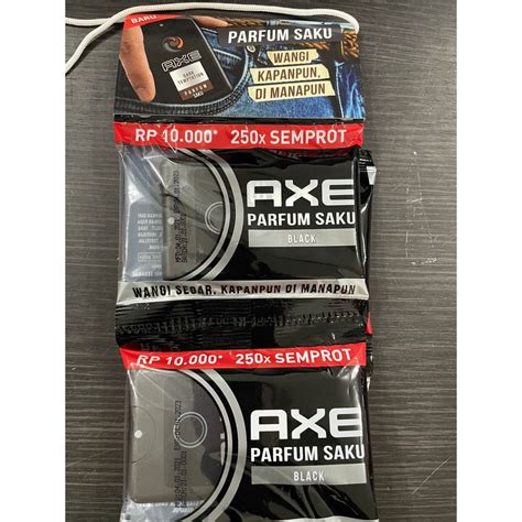 Jual AXE PAFRUM SAKU BLACK AXE MAN PARFUME 17 ML Shopee Indonesia