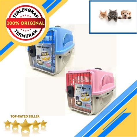 Promo Kennel Box Pet Carrier Cargo Medium X X Diskon Di