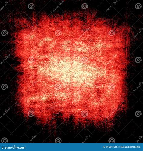 Dark Red Watercolor Frame Background Texture Stock Illustration