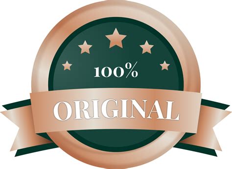 Percent Original Product Badge Label Png