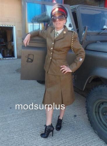 New British Fad Army No2 Service No2 Dress Uniform Female Woman All Sizes Ebay