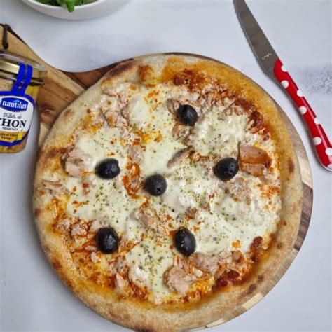 Pizza Au Thon Recette De Cuisine Italienne