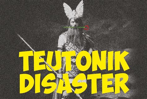 Rare German New Wave Revisited On Teutonik Disaster Compilation