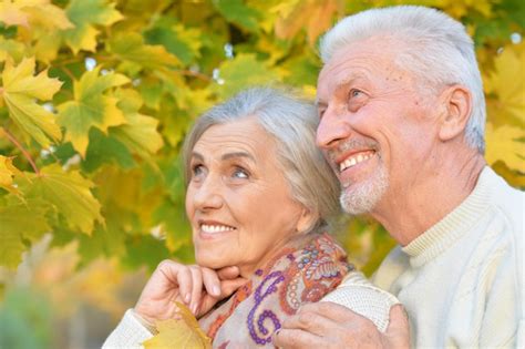 Premium Photo Portrait Of A Beautiful Senior Couple Hugging