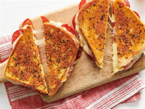 Pepperoni Grilled Cheese Recipe Food Network Kitchen Food Network