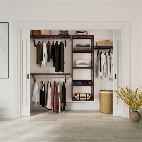 John Louis Home Solid Wood Reach In Closet System Reviews Wayfair