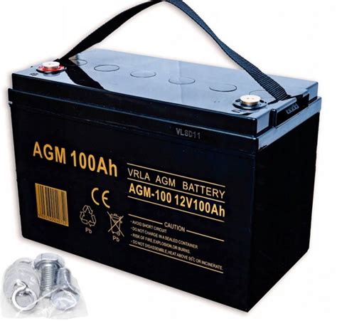 Аккумуляторная Батарея Volt Polska AGM 12V 100Ah VRLA — Купить Недорого ...