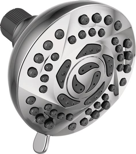 Peerless 8 Spray Shower Head With Touch Clean In Chrome 76810