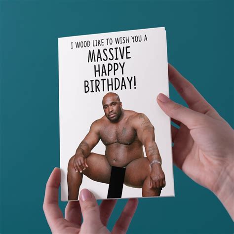 Sexy Birthday Card Etsy