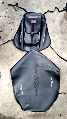 Motorcycle Seat Cover With Tank Cover Tvs Victor Glx At Rs