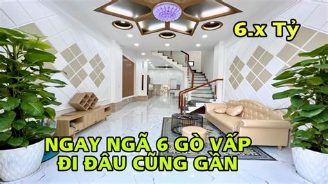 Bán nhà Gò Vấp Nhà sát bệnh viện Hồng Đức ngay ngã 6 Gò Vấp hẻm xe hơi