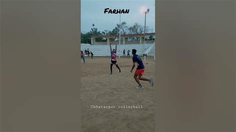 Farhan Ali Volleyball Chhatarpur 🏐😈 Volleyballworld Powerspike