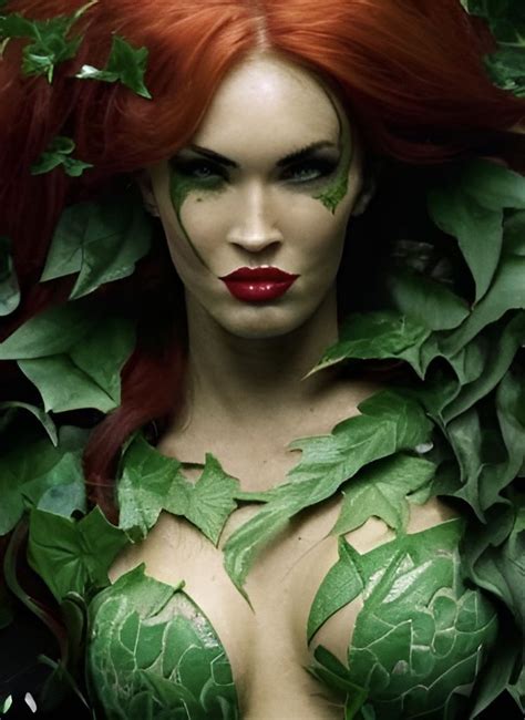 Ai Art Poisonivy Aiartcommunity Aiart Megan Fox Poison Ivy Pamela