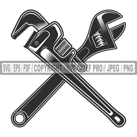 Spanner Wrench Svg Wrench Spanner Svg Wrench SVG Spanner And Wrench