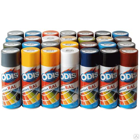 Краска аэрозольная "ODIS" матовая белая купить за 350 руб./шт. в Москве ...