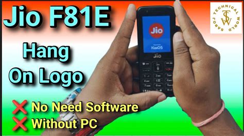 Jio F E Hang On Logo Solution Youtube