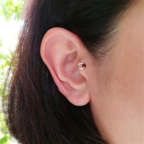 Tragus Earring Tragus Ear Cuff Ear Cuff No Piercing Single Etsy