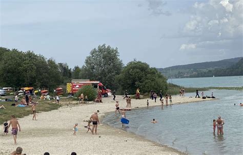 Le Corps Du Jeune Homme Retrouv Par Les Plongeurs Au Lac Saint Point