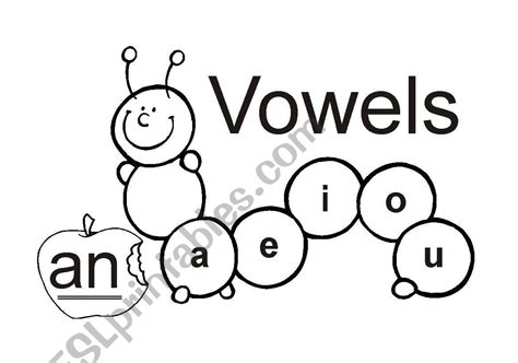 Activity Sheet For Vowels