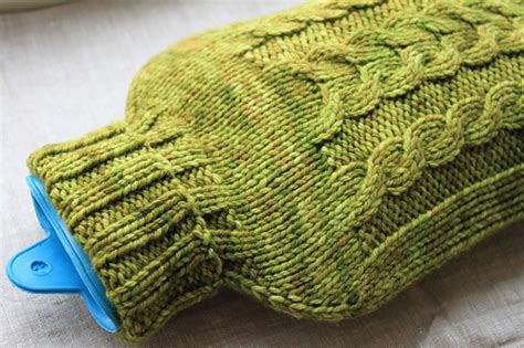 Ravelry Hot Water Bottle Cozy Pattern By Valya Boutenko