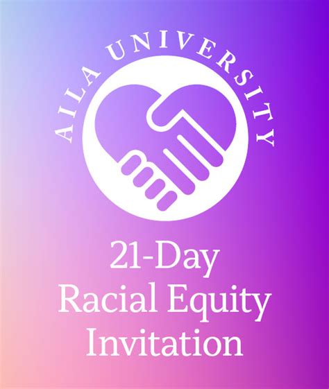 21 Day Racial Equity Invitation Online Course