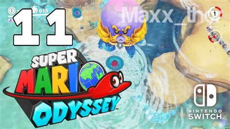 11 Super Mario Odyssey Seaside Kingdom Gameplay Walkthrough