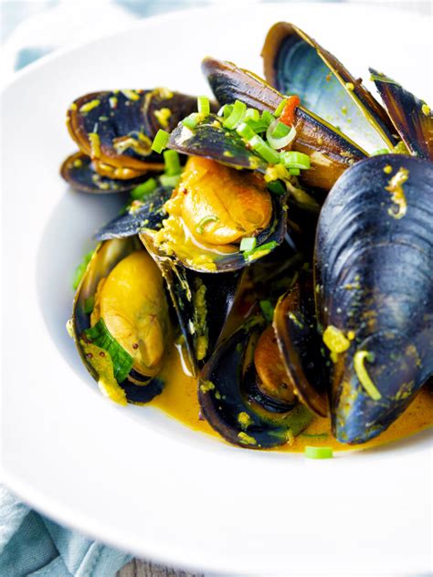 Indian Curry Mussels With Coconut Milk Krumpli