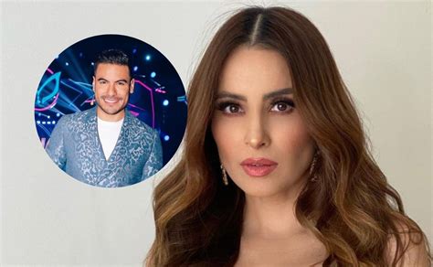 Cynthia Rodríguez luce vestidito y Carlos Rivera reacciona