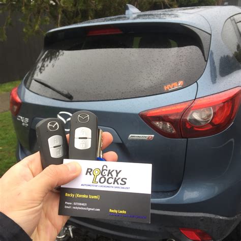 MAKING A REMOTE KEY FOR 2015 MAZDA CX 5 Rockylocks Automotive